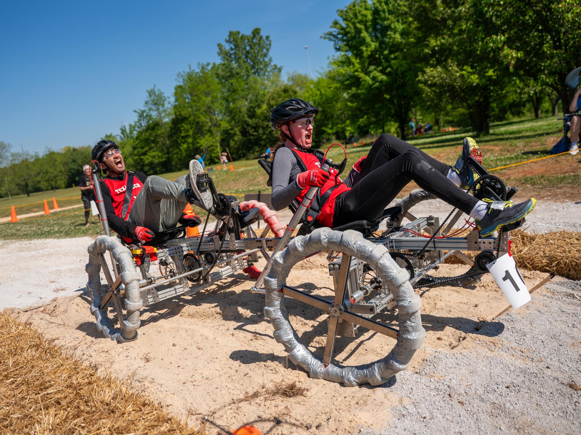 More than 600 students with 44 teams from around the world participated in the 32nd year of NASA’s Human Exploration Rover Challenge (HERC) on April 10 and April 11 near NASA’s Marshall Space Flight Center in Huntsville, Alabama. Participating teams represented 28 colleges and universities, 13 high schools, and one middle school from 18 states, Puerto Rico, and four Artemis Accord countries. Teams were awarded points based on navigating a half-mile obstacle course with either a human-powered or remote-controlled rover, conducting mission-specific task challenges, and completing multiple safety and design reviews with NASA engineers.
